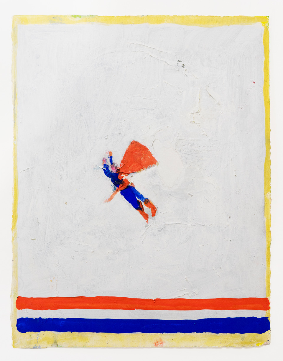 Katherine Bradford, "Superman USA" 2015