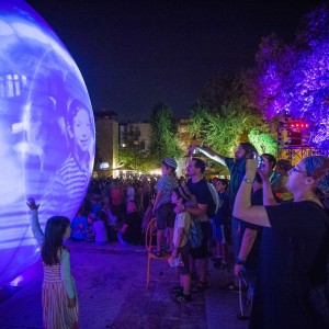 moonGARDEN at Discovery Green by Lucion Media with Weingarten Art Group in Houston Texas