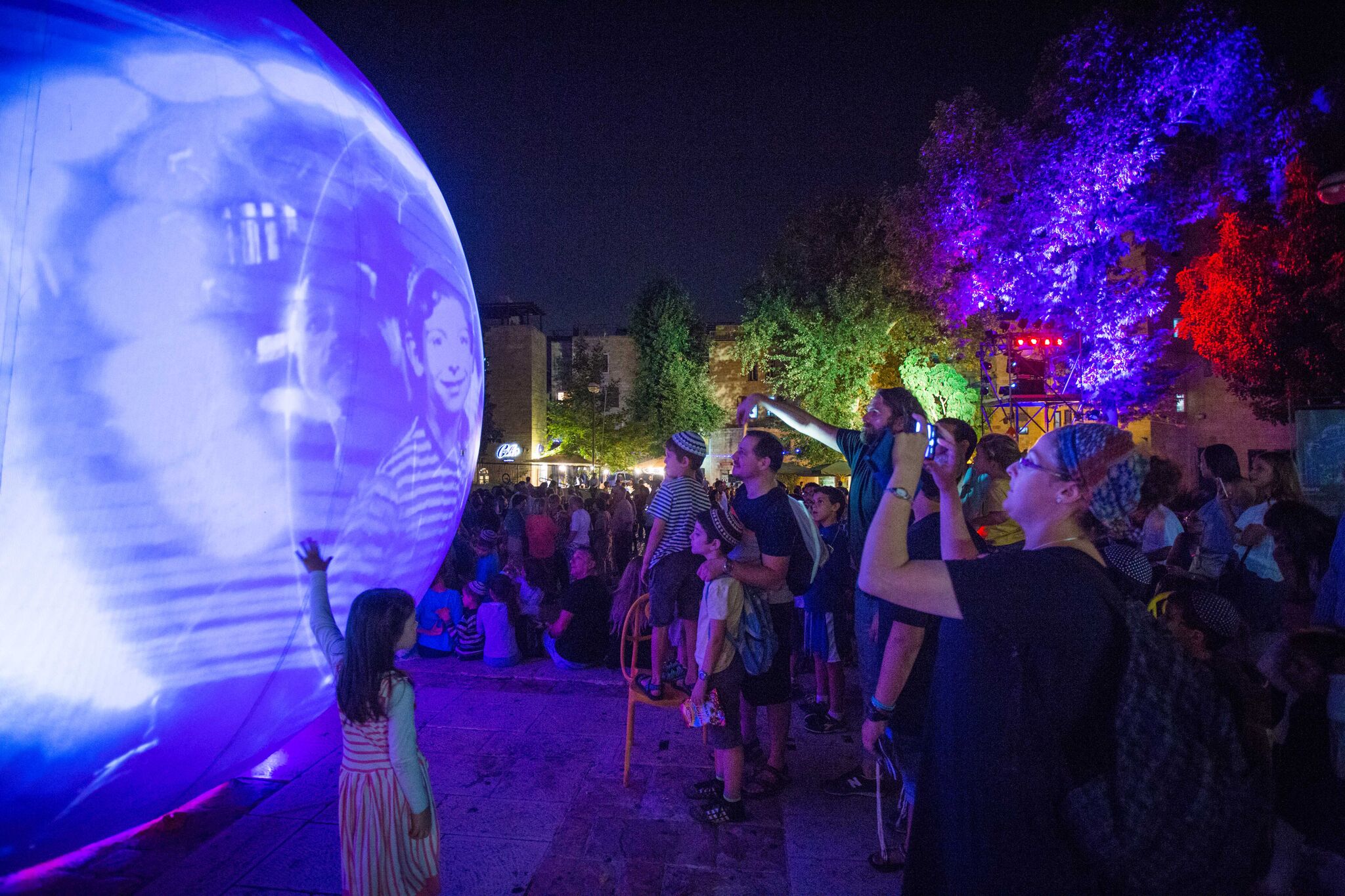 moonGARDEN at Discovery Green by Lucion Media with Weingarten Art Group in Houston Texas